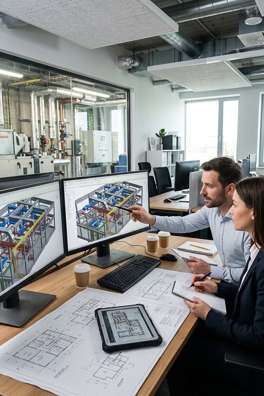 TGA Planung und Technische Gebäudeausrüstung