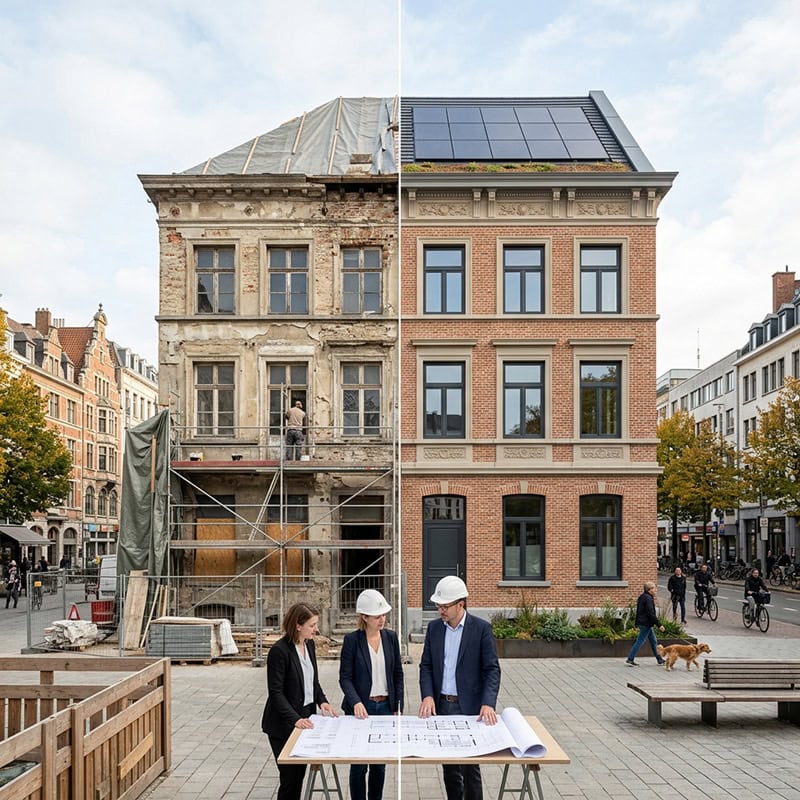 Nachhaltige Sanierung und Revitalisierung